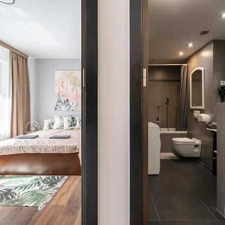 Center Wellness - Pool-gym-parking Apartment Budapest